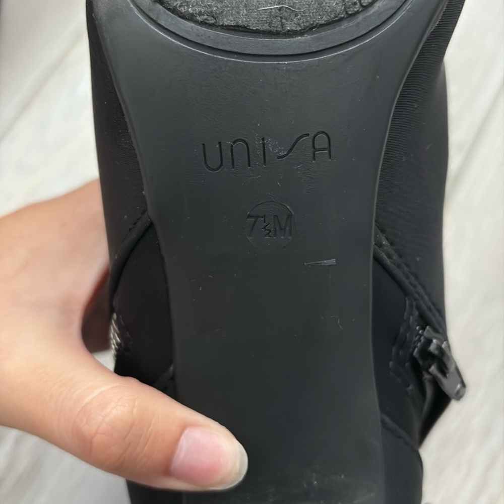Unisa Black Heel Boots - Picture 8 of 8